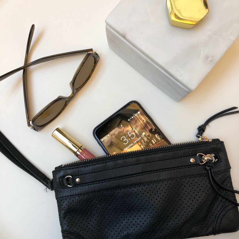 Leather Wristlet